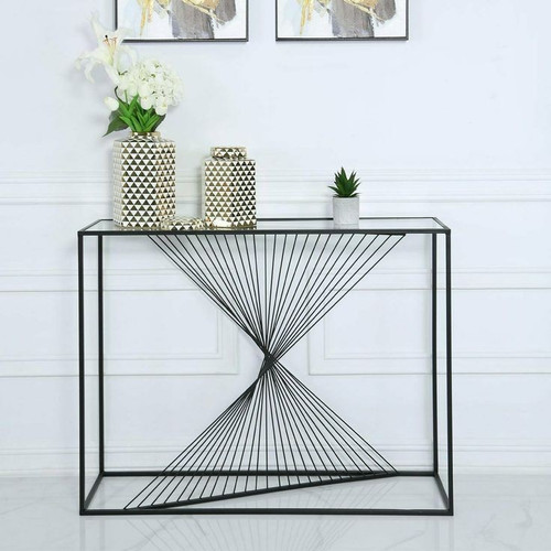 کنسول فلزی رنگ مشکی