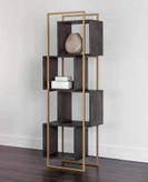 استند دکور یا کتاب از جنس فلز و چوب mdf