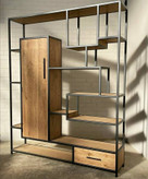 استند دکور از جنس فلز و چوب mdf