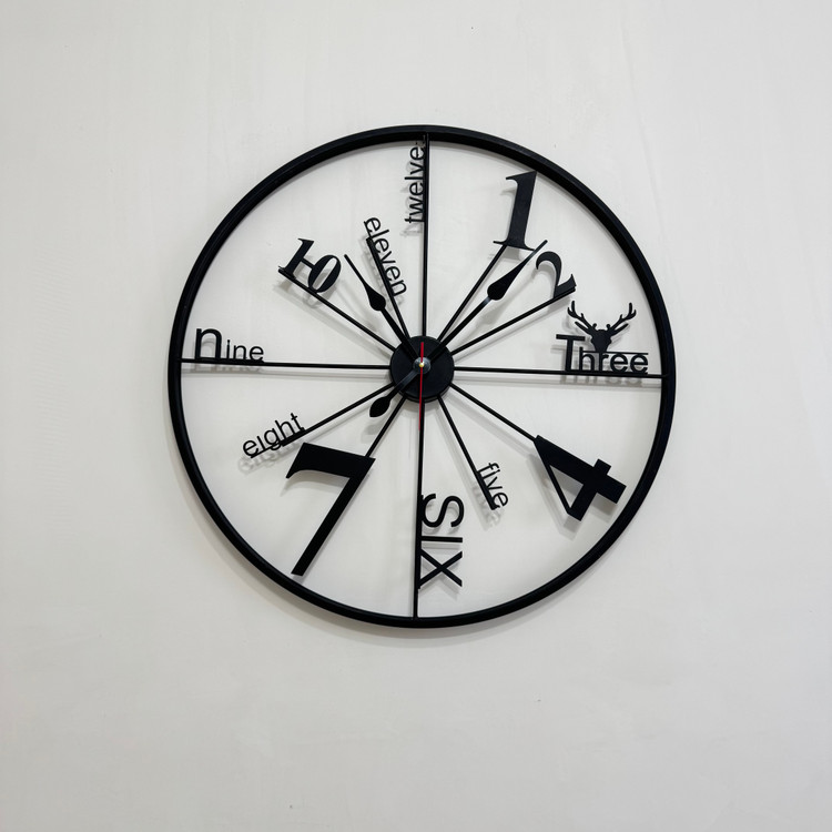 قیمت و خرید ساعت دیواری مدرن فلزی