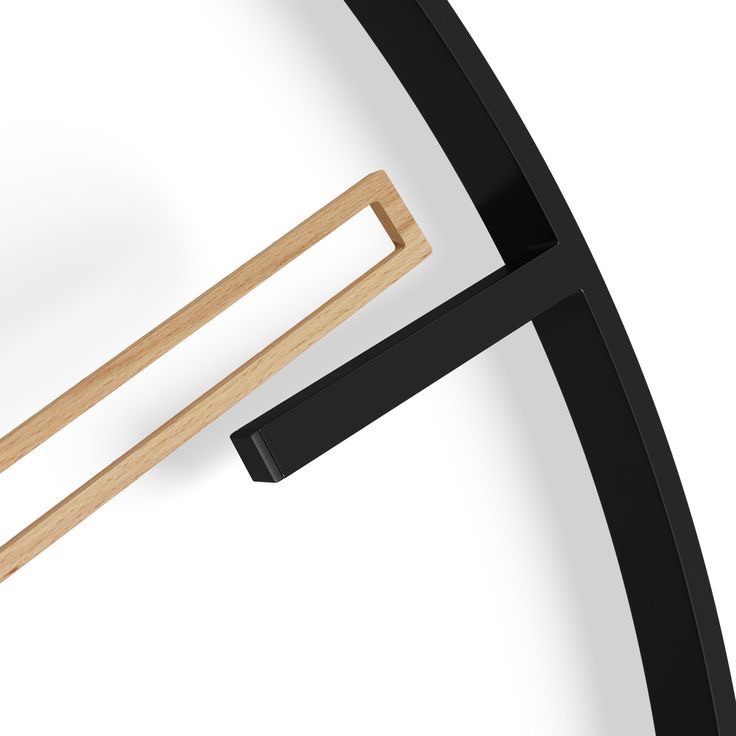 ساعت دیواری مدرت با رنگ کوره ای و موتور بی صدا